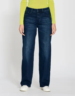 GANG Damen Jeans 94JUL - comfort straight fit night blue