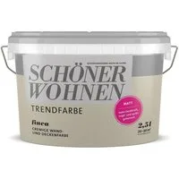SCHÖNER WOHNEN FARBE Wandfarbe SW Trend Wandfarbe matt 2,5L Finca 1565