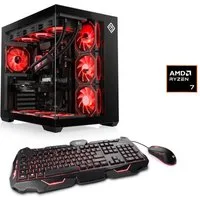 CSL Vitrum Advanced V24527 PC (AMD Ryzen 7 9800X3D, NVIDIA GeForce RTX 5070 Ti, 32 GB RAM, 2000 GB SSD, Wasserkühlung)