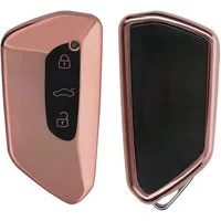 kwmobile Schlüsseltasche Autoschlüssel Hülle für VW Golf 8 (1-tlg), Schlüsselhülle Silikon Case Schlüssel Cover