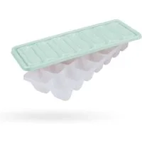 Bestlivings Frischhaltedose Set, Eiswürfelform mit Deckel, Eiswürfelbox für Gefrierschrank, Cocktail, Whisky, Wasser, Limo
