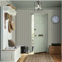 LAURA ASHLEY Vliestapete Chalford Holzplanken, glatt, Holz, (1 St), 10mx52cm (ca. 5m2)