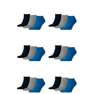 18 Paar Puma Sneaker Invisible Socken Gr. 35 - 49 Unisex für Damen Herren Füßlin...