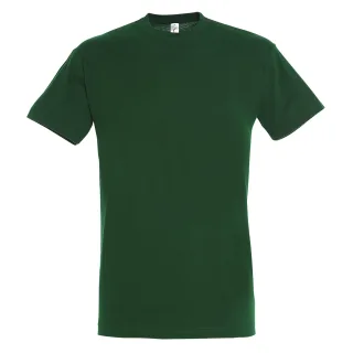SOLS Mens Regent T-Shirt mit kurzen Ärmeln (flaschengrün)
