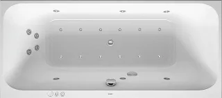 Duravit Happy D.2 Whirlwanne Weiß 1800x800 mm - 760314000CP1000 760314000CP1000