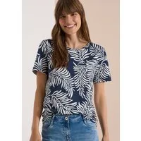 CECIL T-Shirt mit allover Print