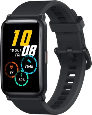 Honor Watch ES [inkl. Silkonarmband schwarz] 46mm Kunststoffgehäuse schwarz
