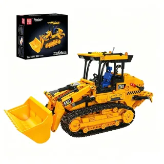 Mould King 17098 Technical Tracked Loading Vehicle RC Truck Toys Building Block Brick Assembly Kit Kids Boys Birthday Gi