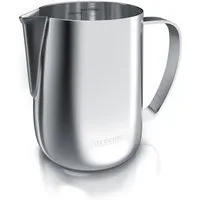 Arendo Milchkännchen, 0,6 l, Edelstahl, mit Messskala, Milchkanne zum Aufschäumen von Milchschaum