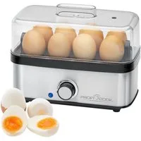ProfiCook Eierkocher PC-EK 1275, bis zu 8 Eier, Omelett-/Pochier-Funktion
