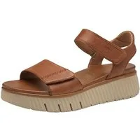 Tamaris WIDE FIT MultiAdjustable, comfortFit aus Leder Sandale comfortFit