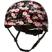 Melon Fahrradhelm Rose Garden (matte), super leicht, Magnetverschluss, größenverstellbar, mehr als 50 Designs