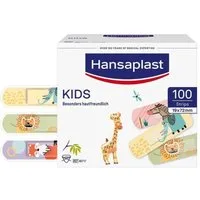 Hansaplast Wundpflaster Hansaplast Kids Strips, 7,2 cm x 1,9 cm, 100 Stück