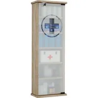 VCM Medizinschrank Gusal XXL 92x31x18cm (1-St) Apothekerschrank abschließbar