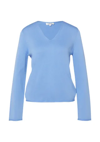 s.Oliver - Strickpullover blau - Gr. - 36