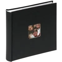 Walther Fotoalbum Memo Einsteckalbum ME-110-B schwarz 200x10x15cm