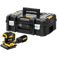 Akku-Vibrationsschleifer DCW200NT, 18Volt, Schwingschleifer gelb/schwarz, ohne Akku und Ladegerät, in TSTAK Box II