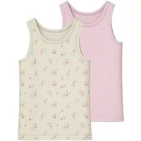 Name It Unterhemd (2-St) NMFTANK TOP 2P FLOWER