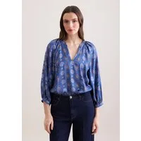 seidensticker Klassische Bluse Tunika Druck