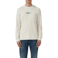 s.Oliver Langarmshirt mit Logo Schriftzug