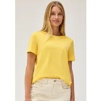 STREET ONE STUDIO Rundhalsshirt mit Rundhalsausschnitt