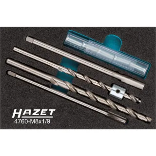 HAZET Glühkerzen Reparatur 9-teilig - 4760-M8X1/9