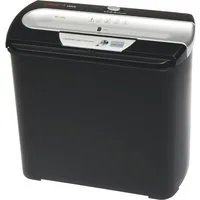 GENIE Aktenvernichter 255 CD, bis zu 7 Blatt, Streifenschnitt, CD, schwarz/silber