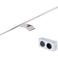 kalb LED Spiegelleuchte Eloria LED Spiegelschrankleuchte mit Energiebox 12VDC 230V Neutralweiß, an der Energiebox, Neutralweiß