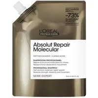 L'Oreal Deutschland Haarshampoo L'Oréal Professionnel Absolut Repair Molecular Shampoo Refill 500 ml f, 1-tlg., Reduziert Haarbruch sichtbar bereits nach wenigen Anwendungen