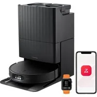 Roborock Saugroboter mit Wischfunktion Qrevo Edge 2, Dual Anti-Tangle System, 25.000 Pa