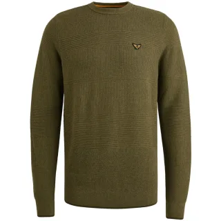 PME Legend - Pullover mit Rundhalsausschnitt grün - Gr. - XXL