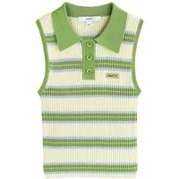 Next Stricktop Ärmelloses, gestricktes Polo-Oberteil (1-tlg)