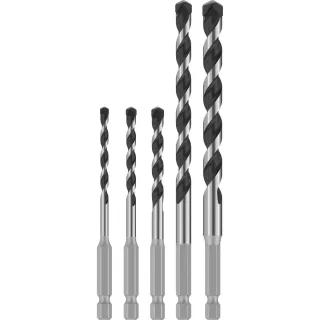 Bosch PRO HEX-5 Bohrer 4x100, 5x100, 6x100, 8x150, 10x150 mm, 5-teiliges Set - 2608707004