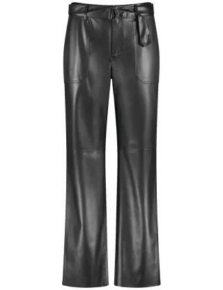 GERRY WEBER Edition - Lederhose MIR:JA schwarz - Gr. - 44