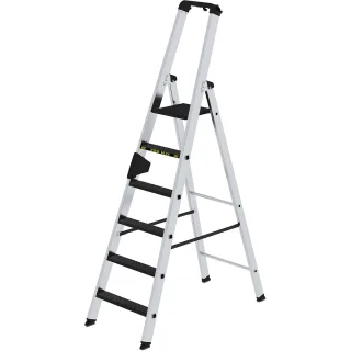 Munk Stufen-Stehleiter 250 kg einseitig begehbar mit clip-step R13 - 042706