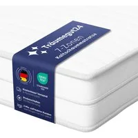 Kaltschaummatratze AquaFlex - 7-Zonen Wendematratze mit zwei Liegeseiten H3&H4, Träumegut24, verschiedene Größen, Höhen und Härtegrade