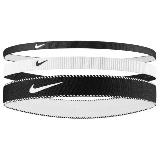 Nike - "Classic" Stirnband(3er-Pack) (Weiß/Schwarz)