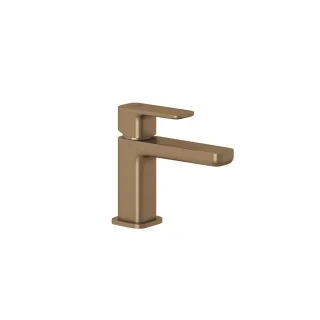 KLUDI-RENON Waschtisch-Einhandmischer 85 mit Push-Open Ablaufgarnitur Brushed Bronze 42266N175