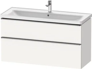 Duravit D-Neo Waschtischunterbau wandhängend Weiß Matt 1184x452x625 mm - DE4391070180000 DE4391070180000