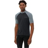 VAUDE Radtrikot Men's Matera FZ Tricot II für Radsport, mit drei offenen Rückentaschen, mit kurzen Ärmeln