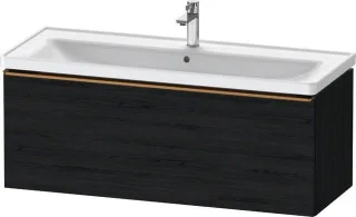Duravit D-Neo Waschtischunterbau wandhängend Eiche Schwarz Matt 1184x452x440 mm - DE4291004160000 DE4291004160000