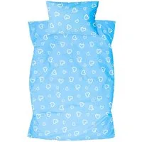 Amilian Kinderbettwäsche 100x135 - Bettwäsche Kinder - Kopfkissenbezug 40x60 cm Babybettwäsche, 2 teilig, 100% Baumwolle, für Mädchen und Jungen
