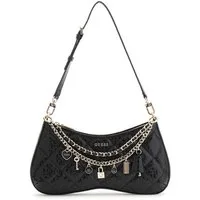 Guess Handtasche Guess Damen Tasche Libby schwarz