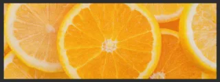 Küchenteppich Orange 4402 | Größe: 75 cm x 120 cm