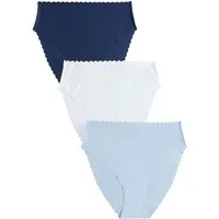 Next Taillenslip Nahtlose Hochbund-Slips im 3er-Pack, hohes Bein (3-St)