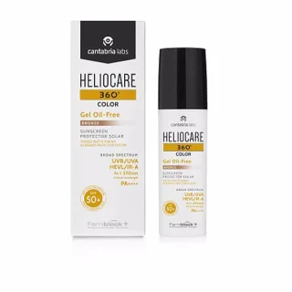 Heliocare 360° Color Tönende Sonnencreme Gel Öl-frei LSF 50+ #Bronze 50 ml