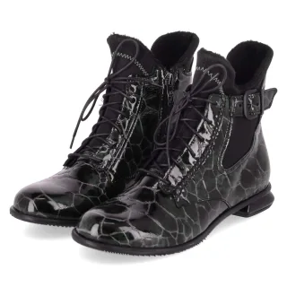 Simen Ankle Boots  Grün - Gr. 37 -  Textil
