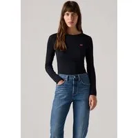 Levi's® Langarmshirt HAYES LS TEE in Ripp-Optik