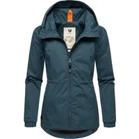 Ragwear Outdoorjacke Danka Wasserdichte Übergangsjacke mit großer Kapuze