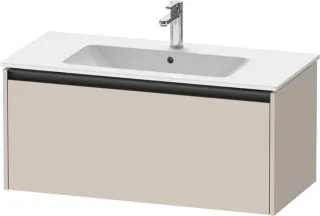 Duravit Ketho.2 Waschtischunterbau wandhängend Taupe Matt 1010x480x440 mm - K25064091910000 K25064091910000